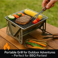 Foldable Outdoor BBQ Grill